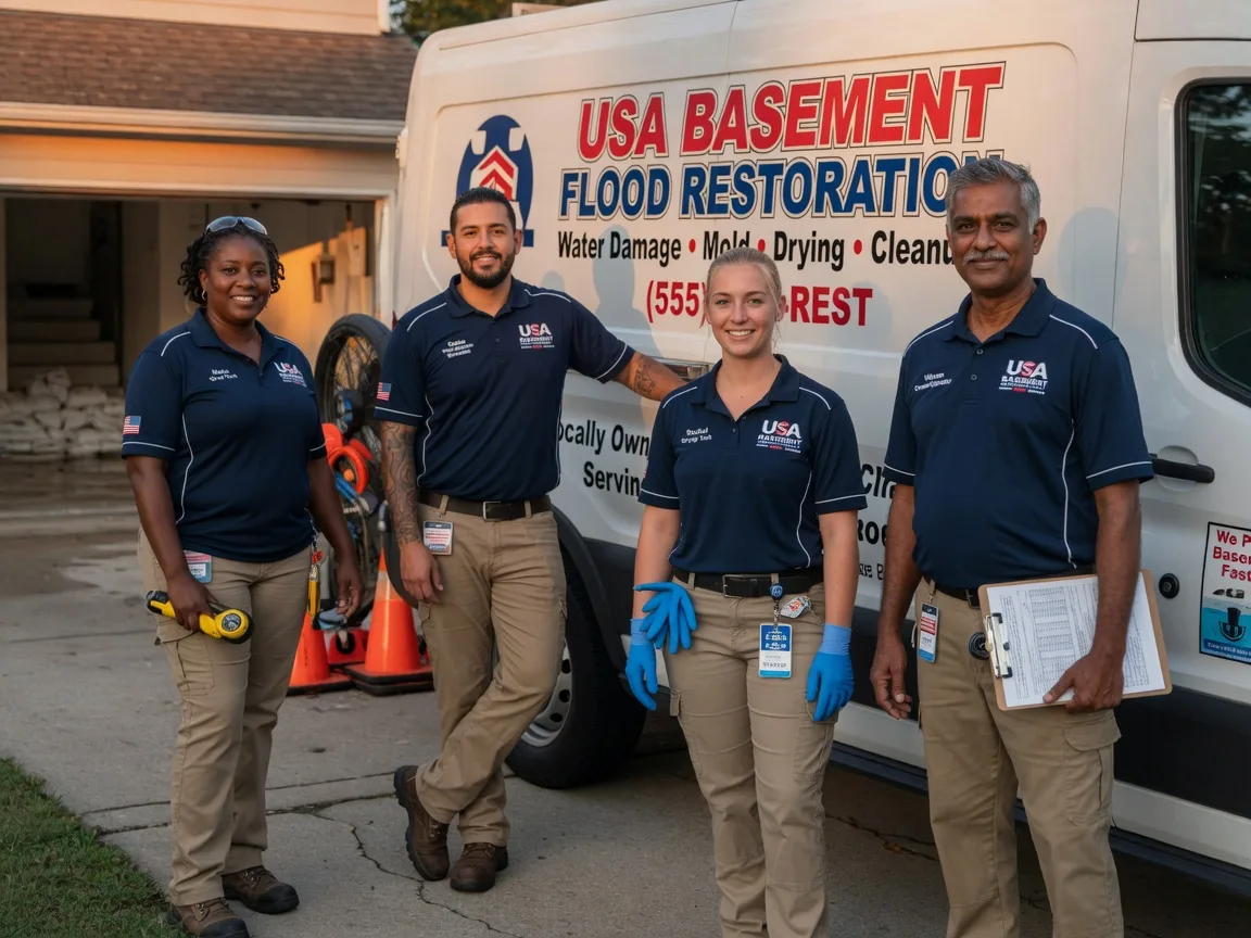 Basement Flood Cleanup company in Collinston, LA