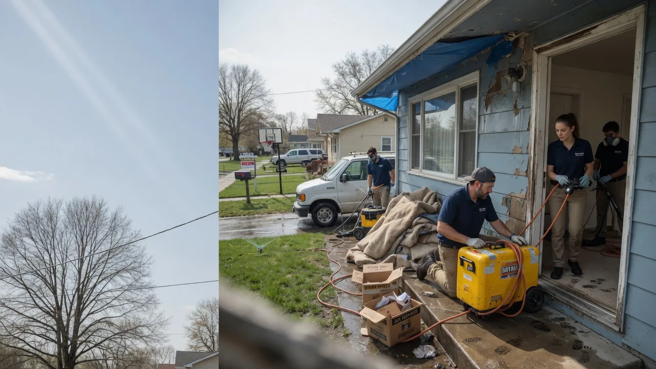 Basement Flood Cleanup in Collinston, LA near me